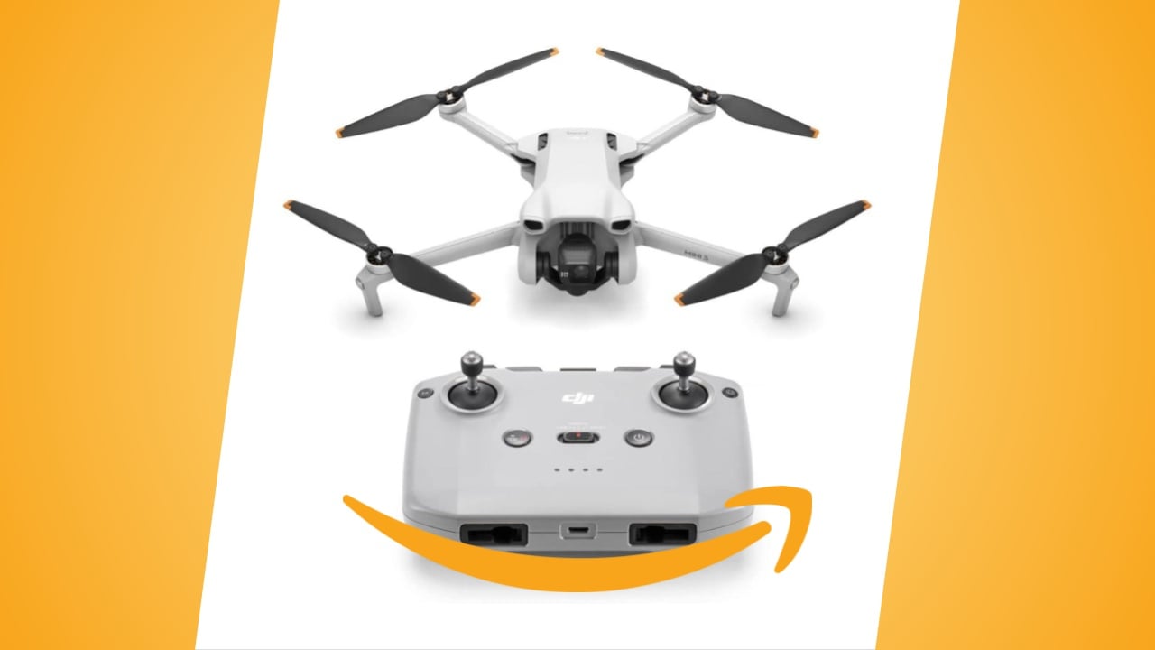 Offerte Amazon: DJI Mini 3, mini drone leggero a basso prezzo ora al minimo storico