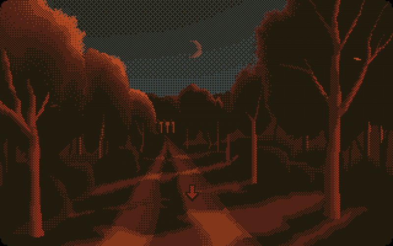 I toni seppia della pixel art di ROCHE LIMIT: The Death of CMK si mescolano molto bene all'estetica retro-futuristica spaziale che anima gli intermezzi di esplorazione