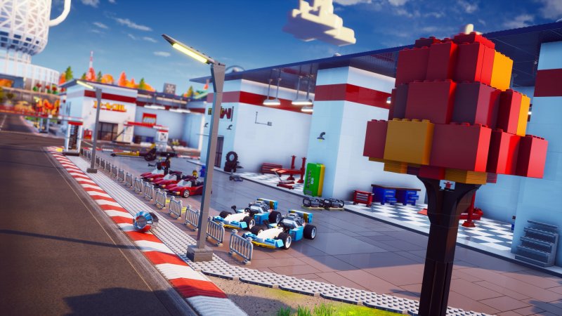 LEGO 2K Drive, a scene from the game
