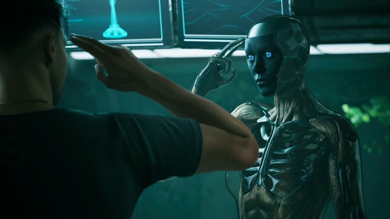 Un robot di MindsEye