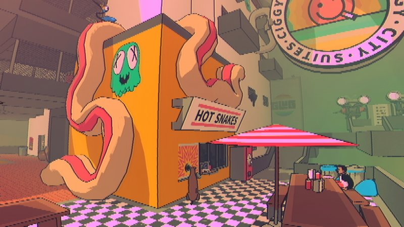 Alcuni edifici di Sludge Life 2 sono particolari