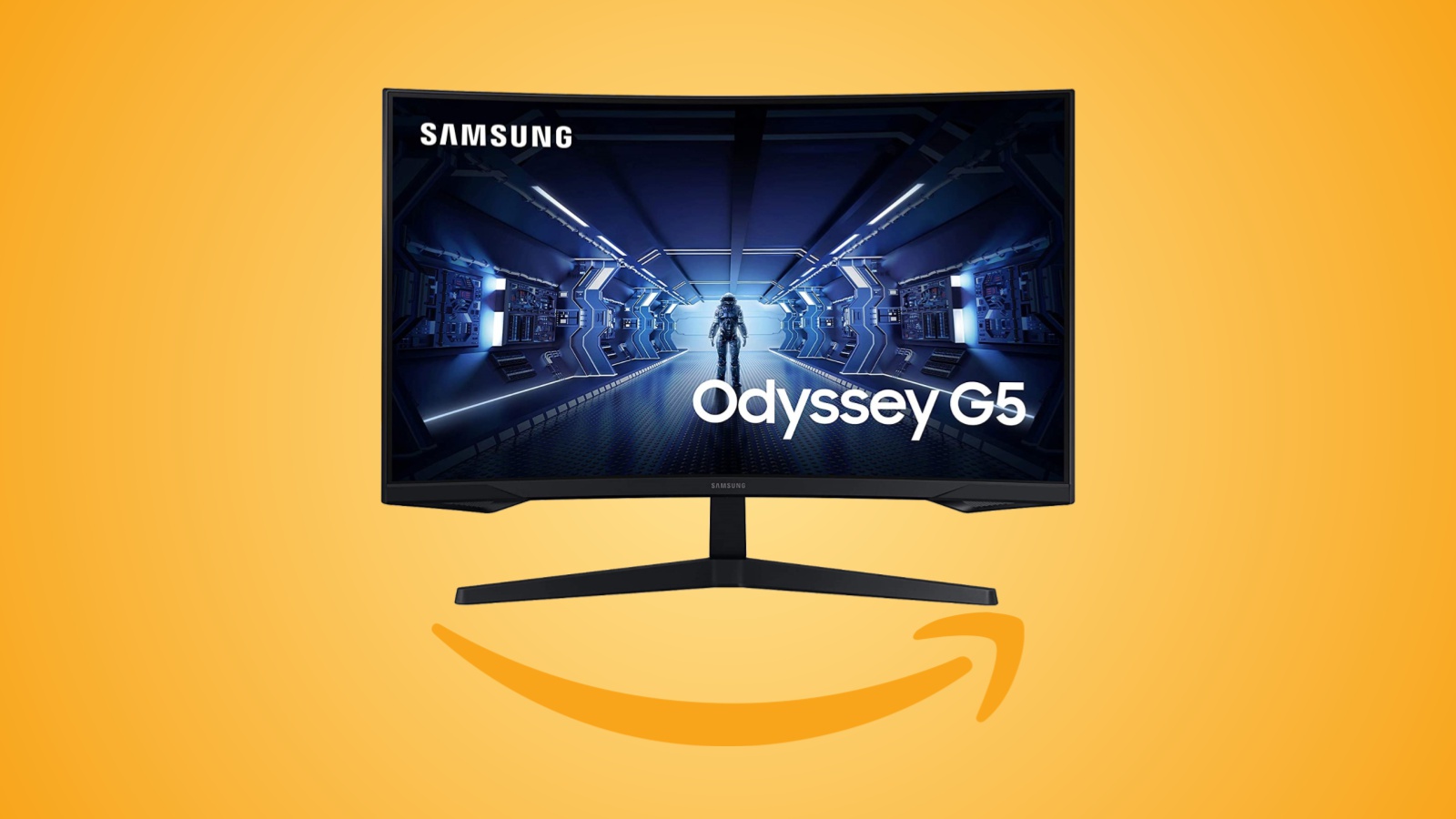 Samsung Monitor Odyssey G5 curvo 27 pollici in Offerta Amazon di Primavera 2023 al minimo storico