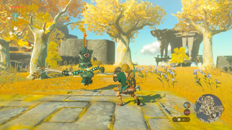 The Legend of Zelda: Tears of the Kingdom: le nuove isole celesti, dalla vegetazione aurea