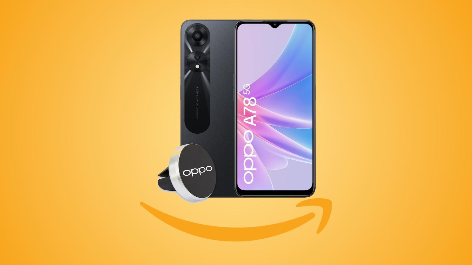 OPPO A78 5G in sconto per le Offerte Amazon di Primavera 2023
