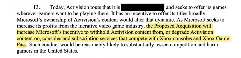 Per la FTC, l'autorità antitrust statunitense, Microsoft userebbe i giochi di Activision Blizzard King per danneggiare la concorrenza. Per la FTC, l'autorità antitrust statunitense, Microsoft userebbe i giochi di Activision Blizzard King per danneggiare la concorrenza.