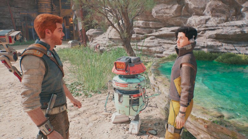 Trovate Ashe Javi e il suo droide DD-EC per sbloccare il jukebox nel Saloon di Pyloon Trovate Ashe Javi e il suo droide DD-EC per sbloccare il jukebox nel Saloon di Pyloon