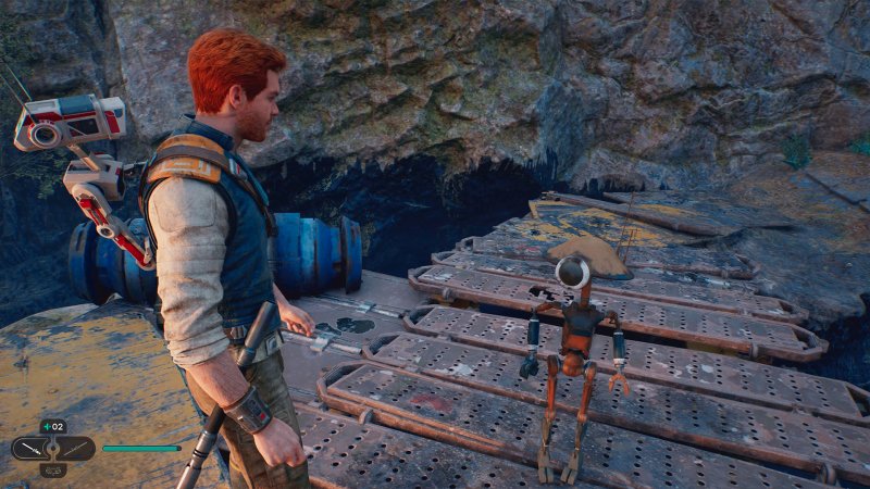 Un droide riparatore su Koboh: chissà se ha una missione per Cal... Un droide riparatore su Koboh: chissà se ha una missione per Cal...