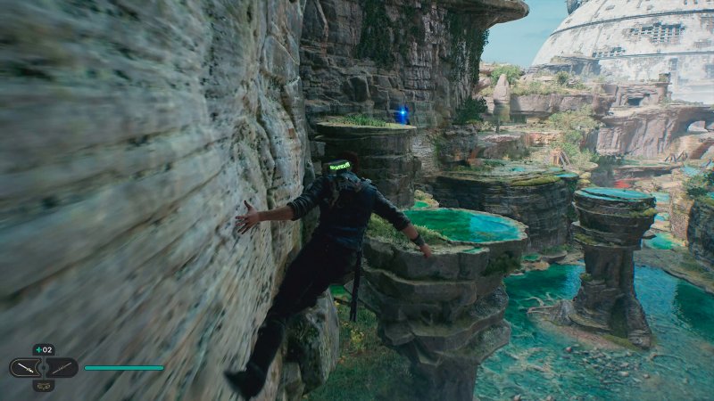 Il level design del pianeta Koboh è eccellente Il level design del pianeta Koboh è eccellente