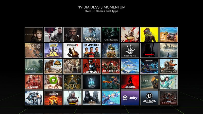 Una lista di giochi attualmente supportati dal DLSS 3 Una lista di giochi attualmente supportati dal DLSS 3