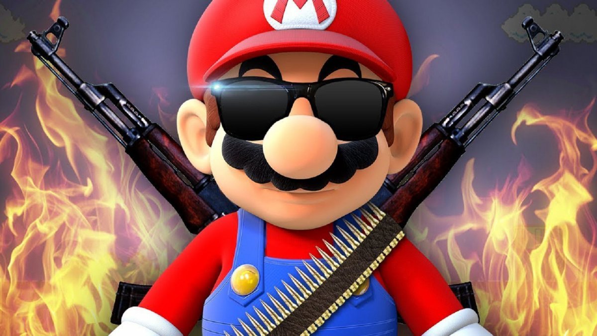 Miyamoto has nothing against violent games, but Super Mario isn’t going to walk around with a gun