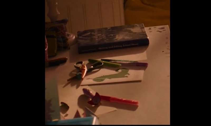 Questa è invece la controparte del biglietto che si intravede nella serie tv di The Last of Us