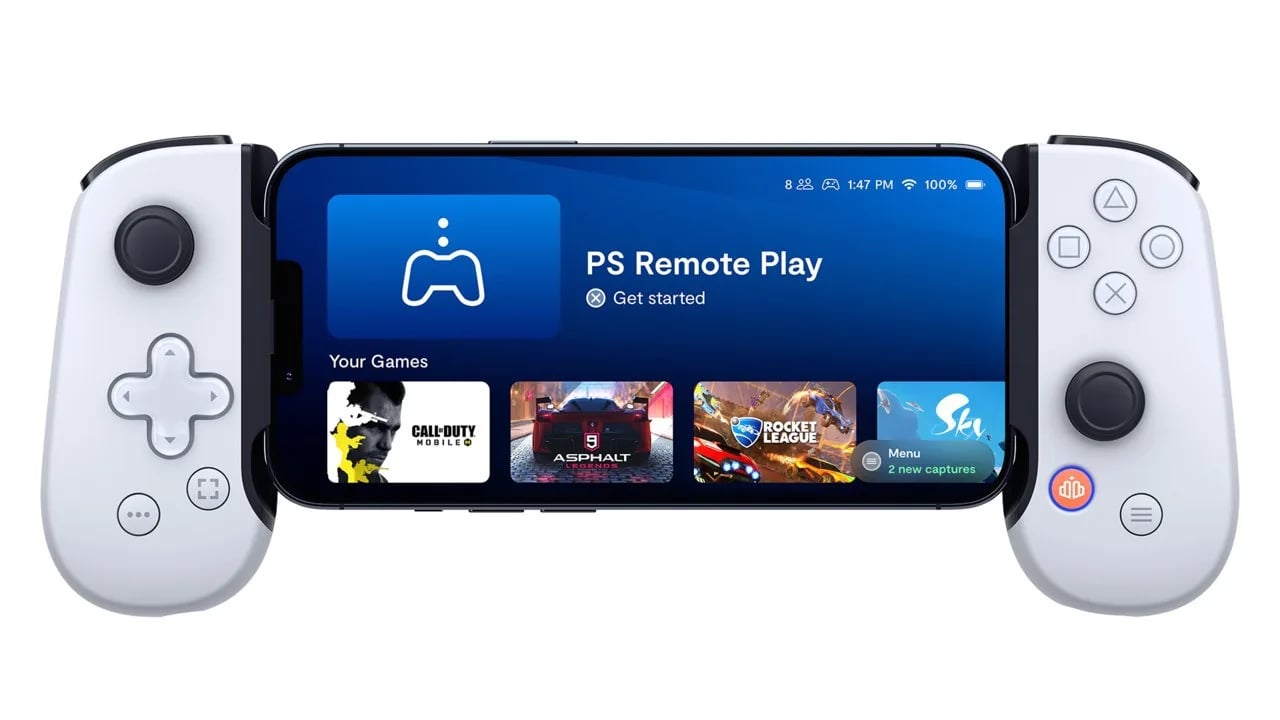 PlayStation portatile Q Lite per remote play: schermo e design