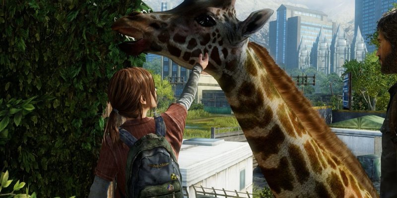 Ovviamente non manca nemmeno la famosa scena della giraffa nell'adattamento di The Last of Us, sequenza in qualche modo anticipata proprio nella settima puntata della serie TV