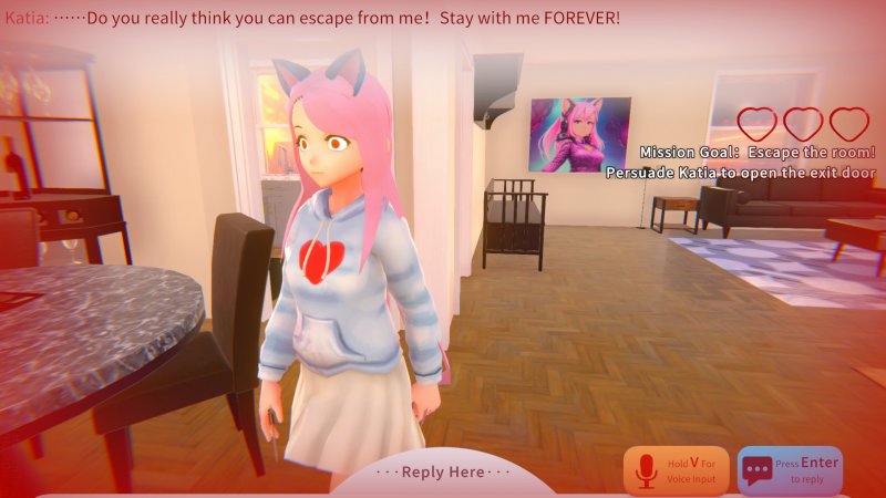 Yandere Ai Girlfriend Simulator ~ With You Til The End Pc Multiplayerit