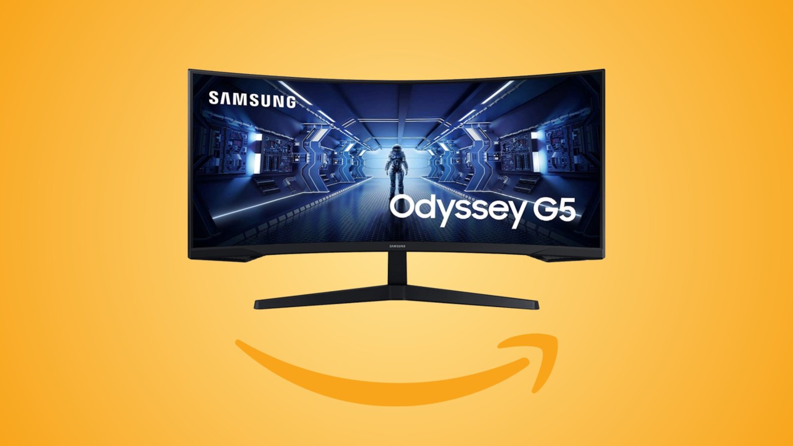 Offerte Amazon: monitor Samsung Gaming Odyssey G5 Curvo da 34 pollici, ora al prezzo minimo storico