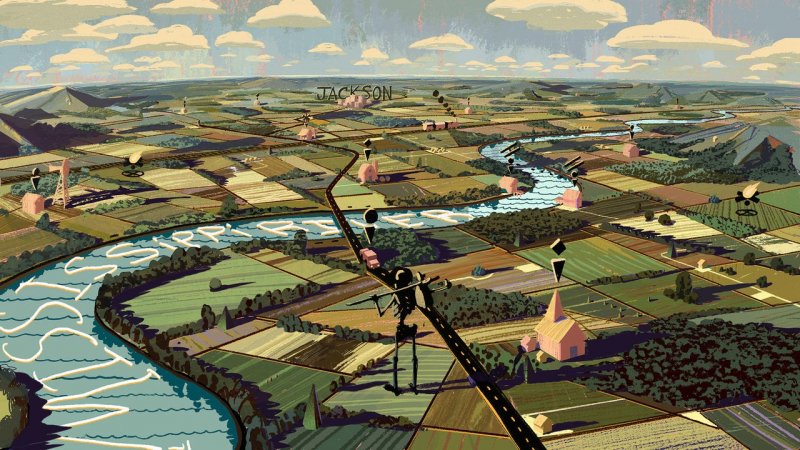 In Where the Water tastes like Wine si raccolgono le storie dei viandanti e si compie una sorta di viaggio iniziatico analogo a quello del Matto, la prima lama dei tarocchi