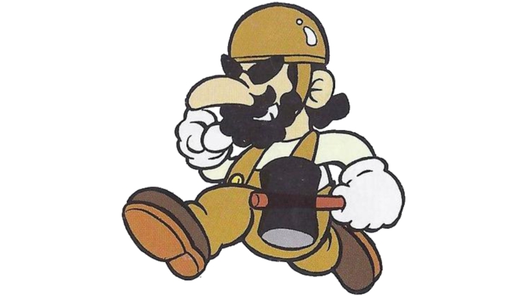 Super Mario Bros. Il Film: Foreman Spike in una vecchia illustrazione Super Mario Bros. Il Film: Foreman Spike in una vecchia illustrazione