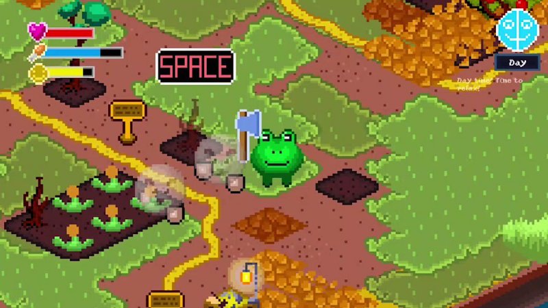 Da poco disponibile su Steam, Frogvival è un videogioco survival in cui il protagonista può acquisire tratti e caratteristiche degli animali divorati