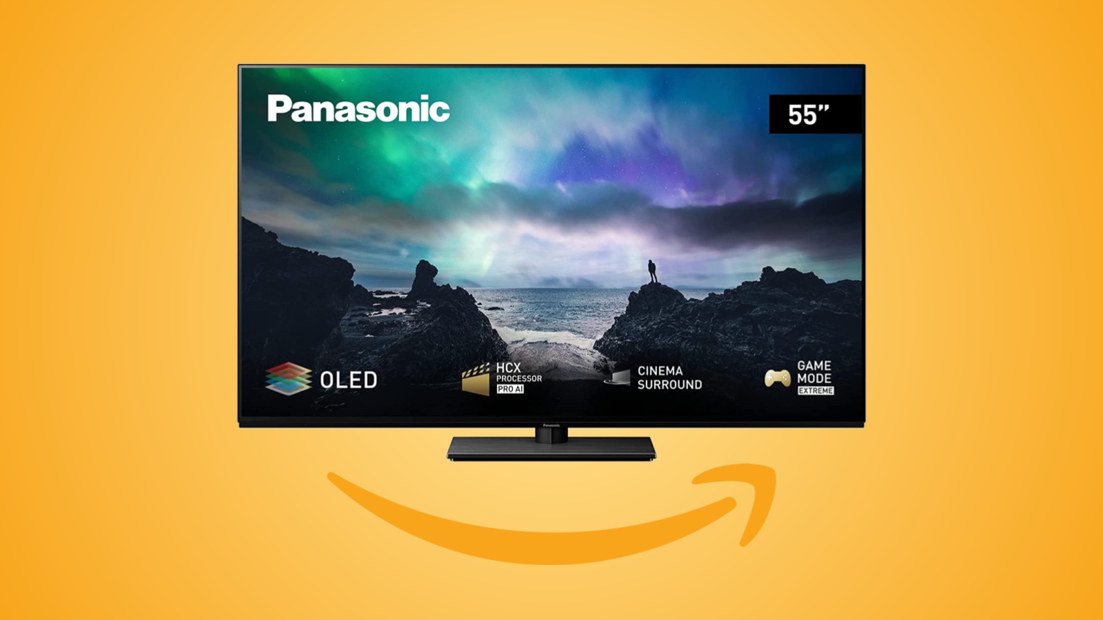 Offerte Amazon: smart TV Panasonic 4K OLED da 55 pollici al prezzo minimo storico