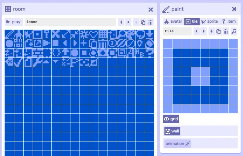 Bitsy è un editor che rende semplicissima la creazione di videogiochi, anche se non si hanno basi di programmazione