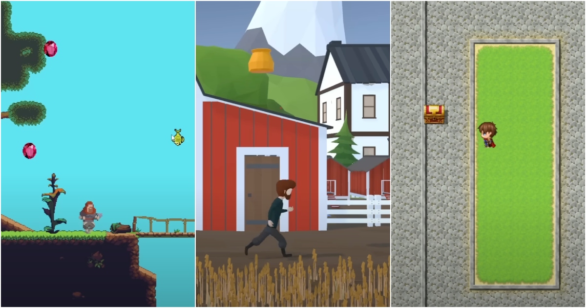 The developer has tried to create a very simple game using 8 different engines