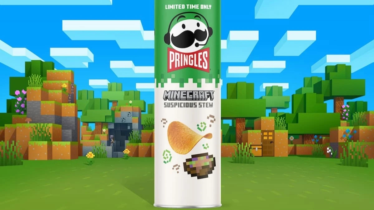 Minecraft: Pringles al gusto Stufato Sospetto e ricettario ufficiale del gioco