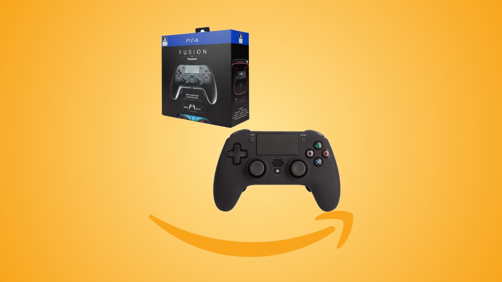 Offerte Amazon: Controller wireless FUSION Pro per PS4 e PC in sconto al prezzo minimo storico