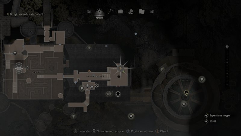 La posizione del foglio blu della richiesta n.11 del Mercante