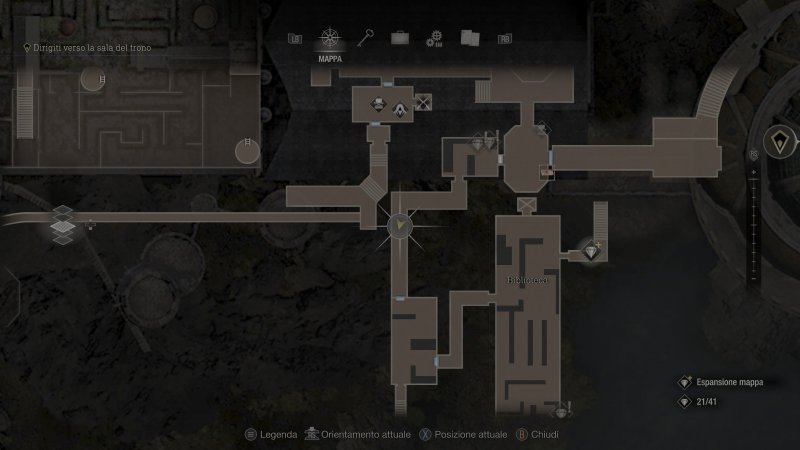 La posizione del ratto nella Libreria