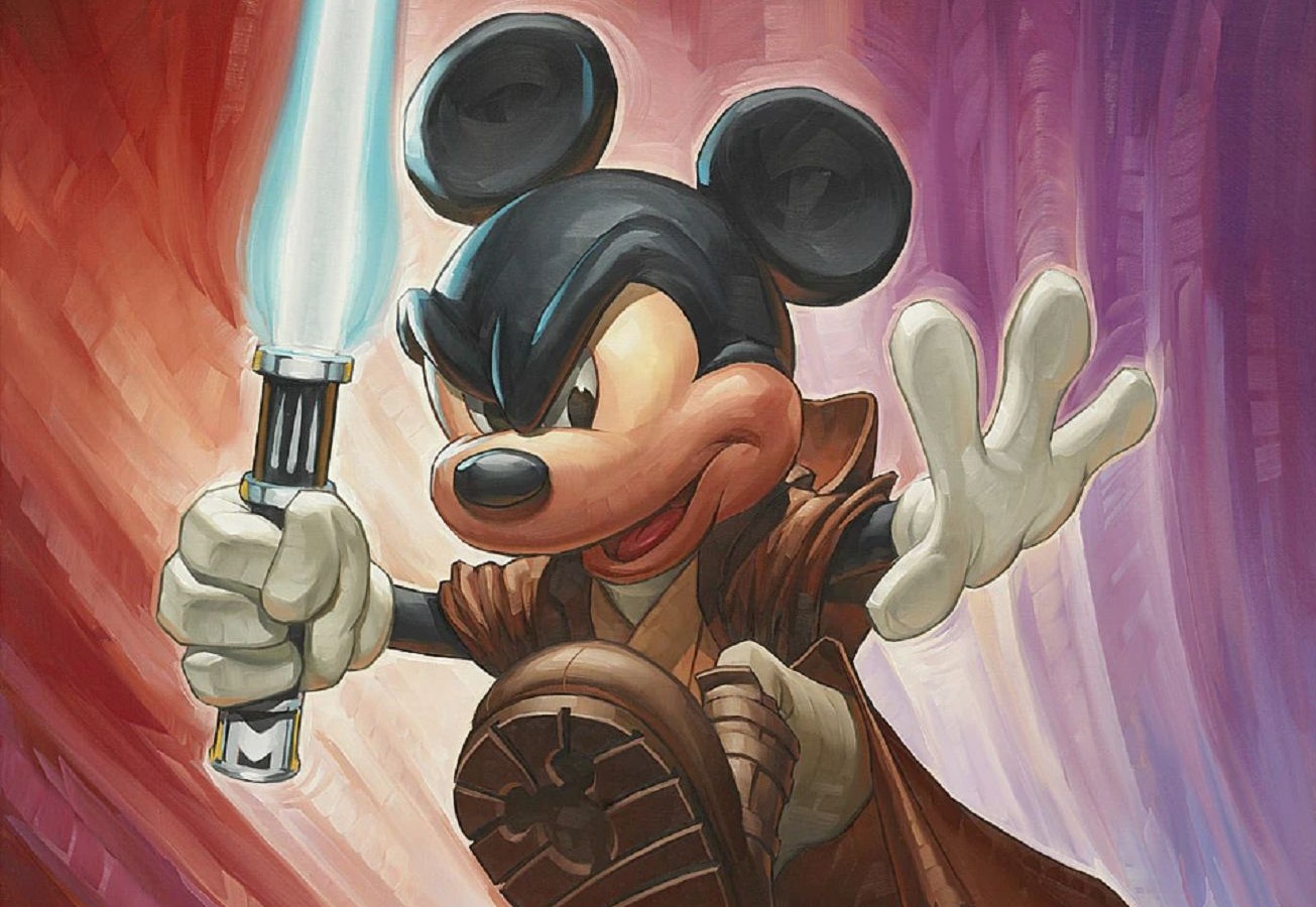 Disney: Hideo Kojima nel cosplay di Topolino il Jedi è particolare