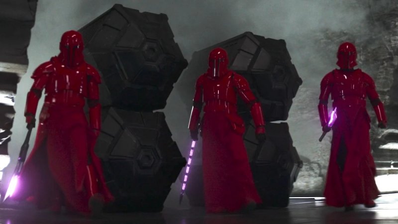 La garde prétorienne apparaît également dans Les Derniers Jedi.
