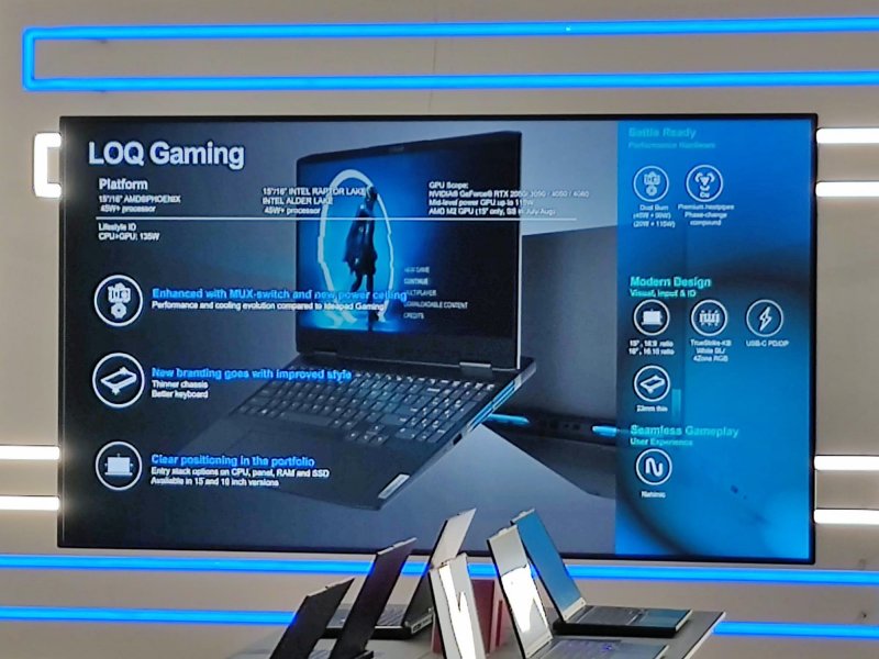 Le caratteristiche della linea LOQ