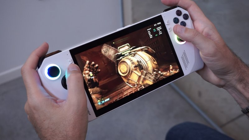 DooM Eternal gira ben oltre i 60 FPS su ROG Ally con tutti i dettagli impostati a medio DooM Eternal gira ben oltre i 60 FPS su ROG Ally con tutti i dettagli impostati a medio