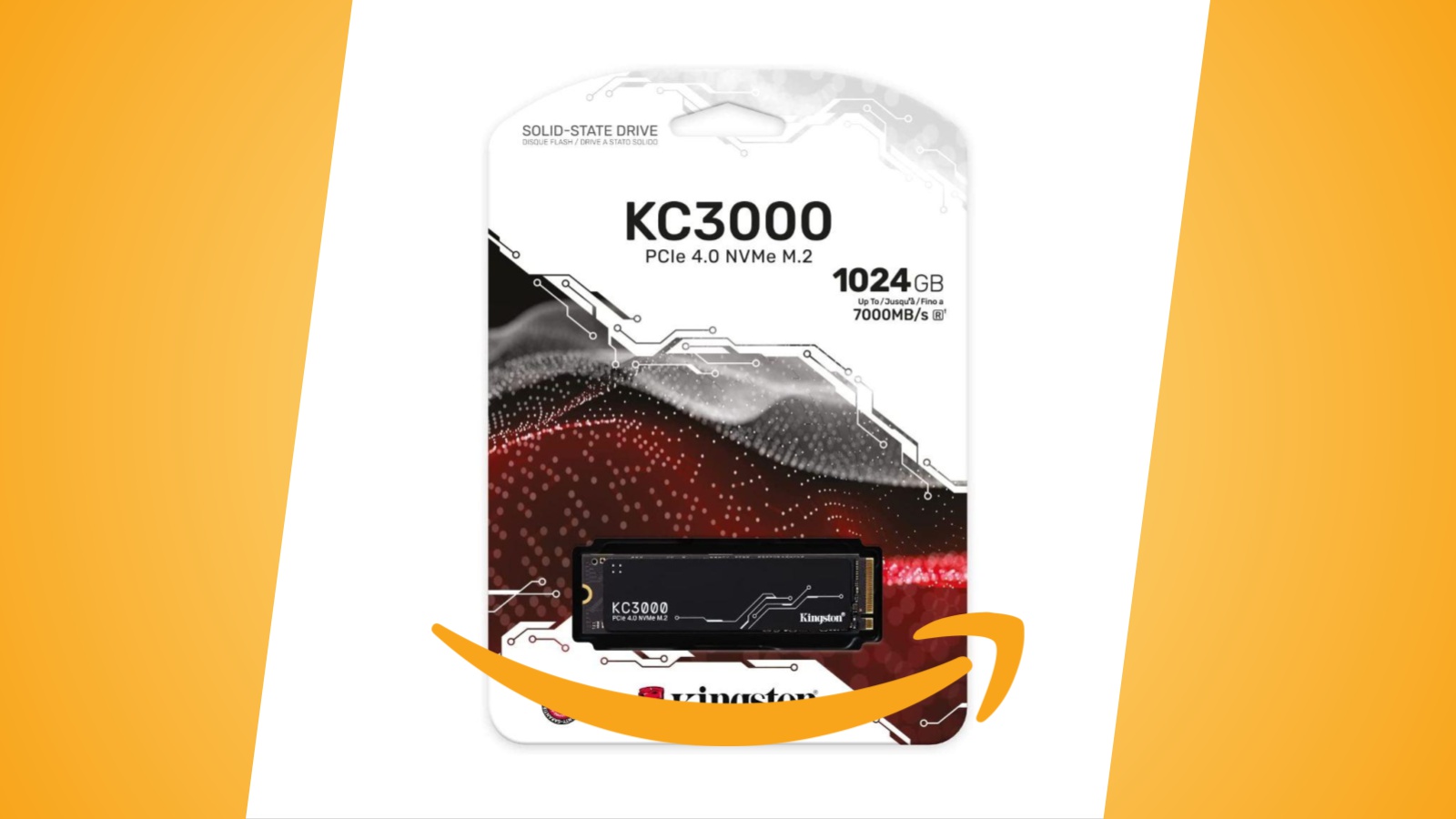 Offerte Amazon: SSD Kingston KC3000 da 1 TB a 7.000 MB/s per PS5 e PC al prezzo minimo storico