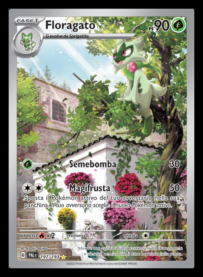 GCC Pokémon, Scarlatto e Violetto - Evoluzioni a Paldea: Floragato