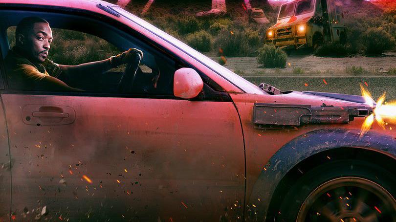 Twisted Metal: Antonie Mackie è il protagonista del primo poster della serie TV