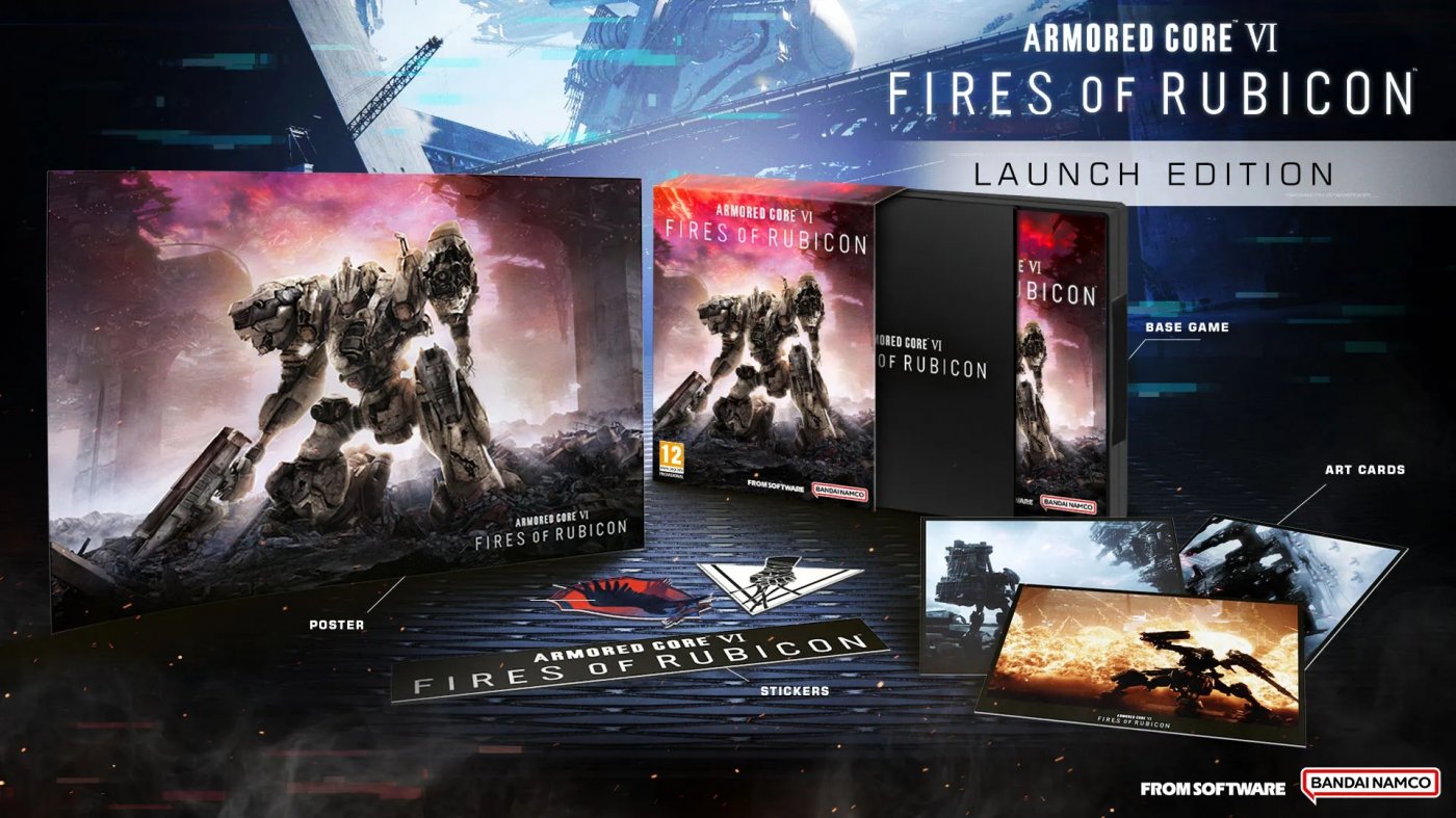 Armored Core 6 contenuti e prezzi della Launch Edition, Collector's