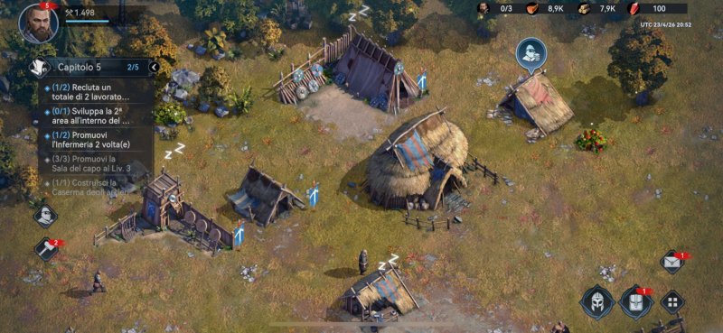 Viking Rise, le battute iniziali del city building