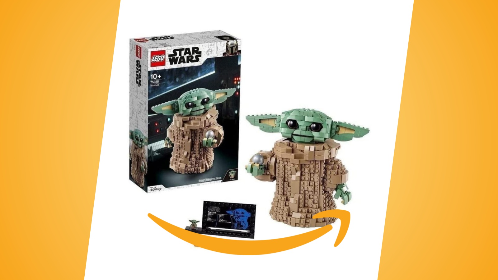 Offerte Amazon: set LEGO di Grogu / Baby Yoda (75318) di Star Wars in sconto