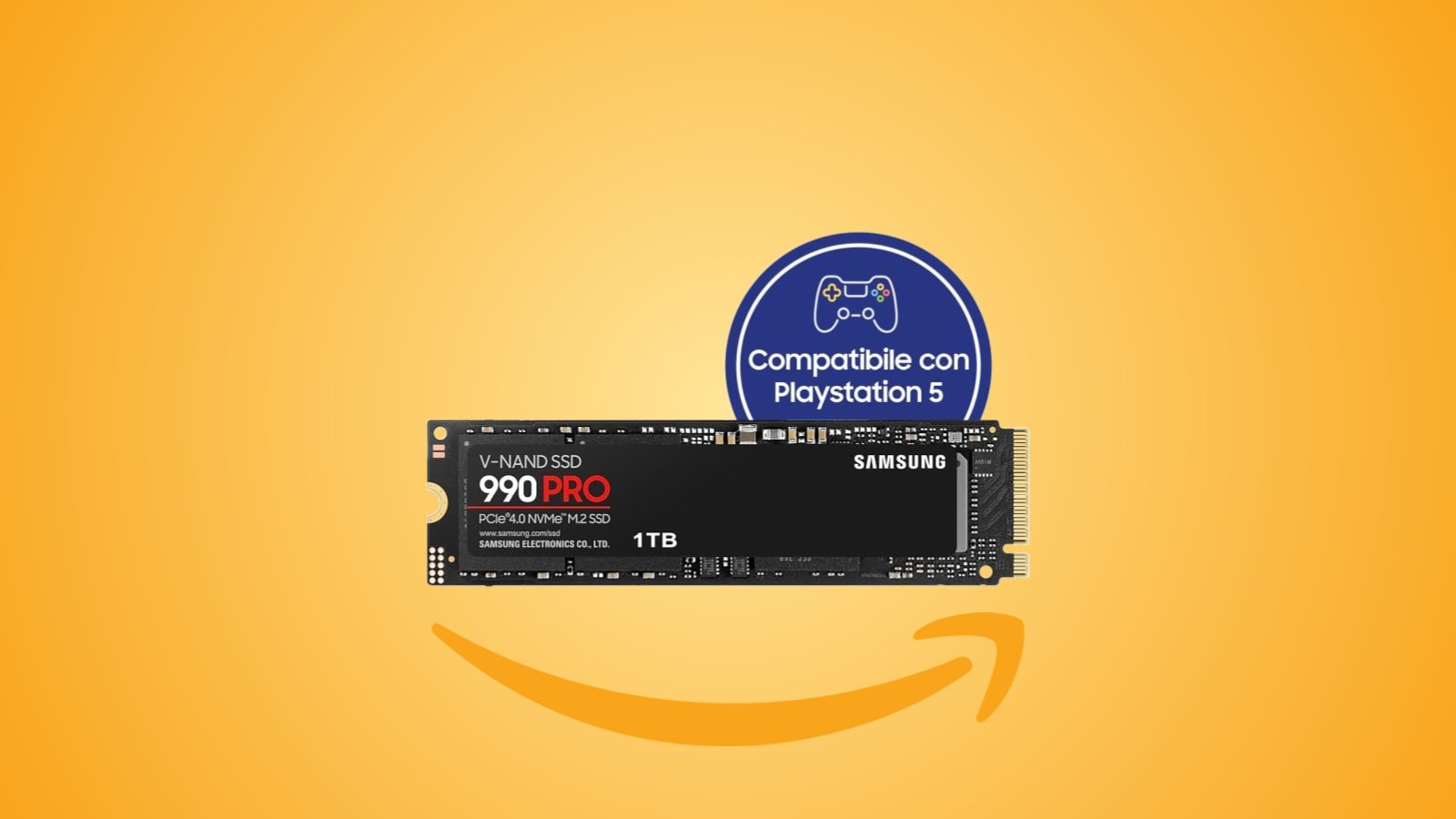 Offerte Amazon: SSD Samsung 980 PRO da 1 TB per PS5 e PC, a un nuovo prezzo minimo storico