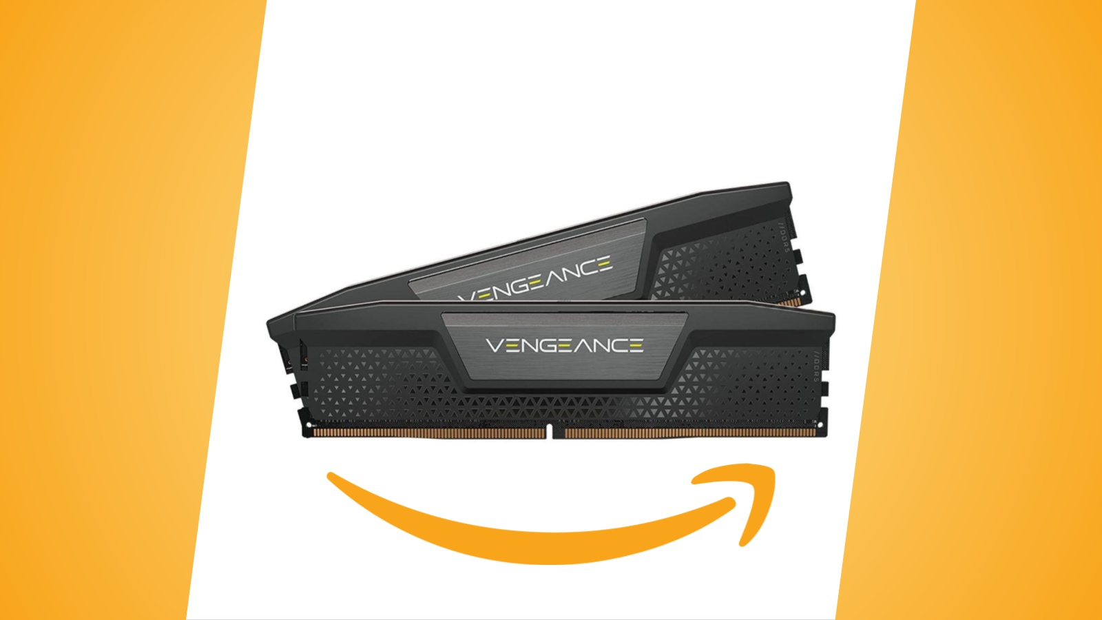 Offerte Amazon: RAM Corsair VENGEANCE DDR5 32GB (2x16GB) 6000 MHz al prezzo minimo storico