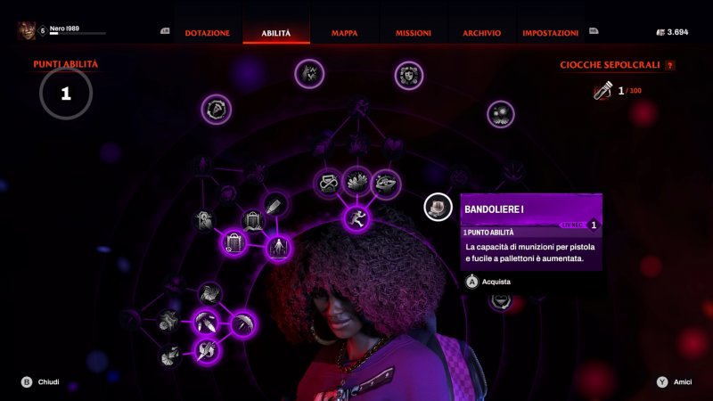 Le abilità dei protagonisti di Redfall possono essere migliorate ottenendo punti abilità