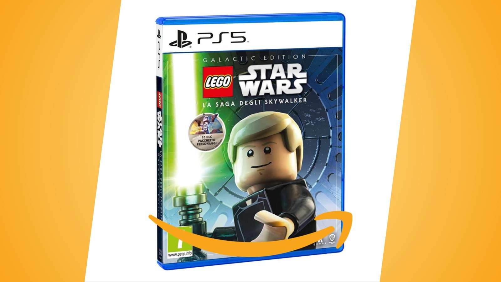 Offerte Amazon: LEGO Star Wars La Saga degli Skywalker Galactic Edition per PS5 in fortissimo sconto