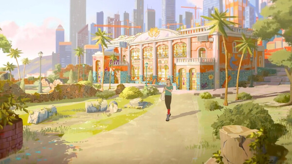 Atina, le point de départ d'Harmonie : la chute de la rêverie, est une ville pleine de couleurs et de vie, aux tons typiquement méditerranéens