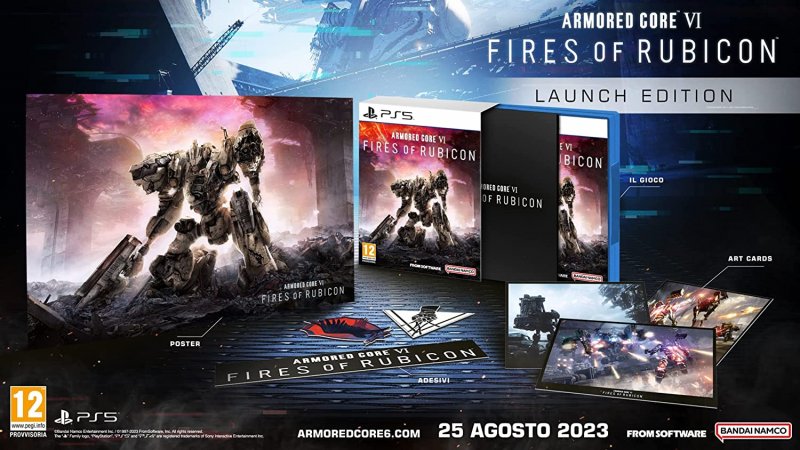 I contenuti della Launch Edition di Armored Core 6 Fires of Rubicon