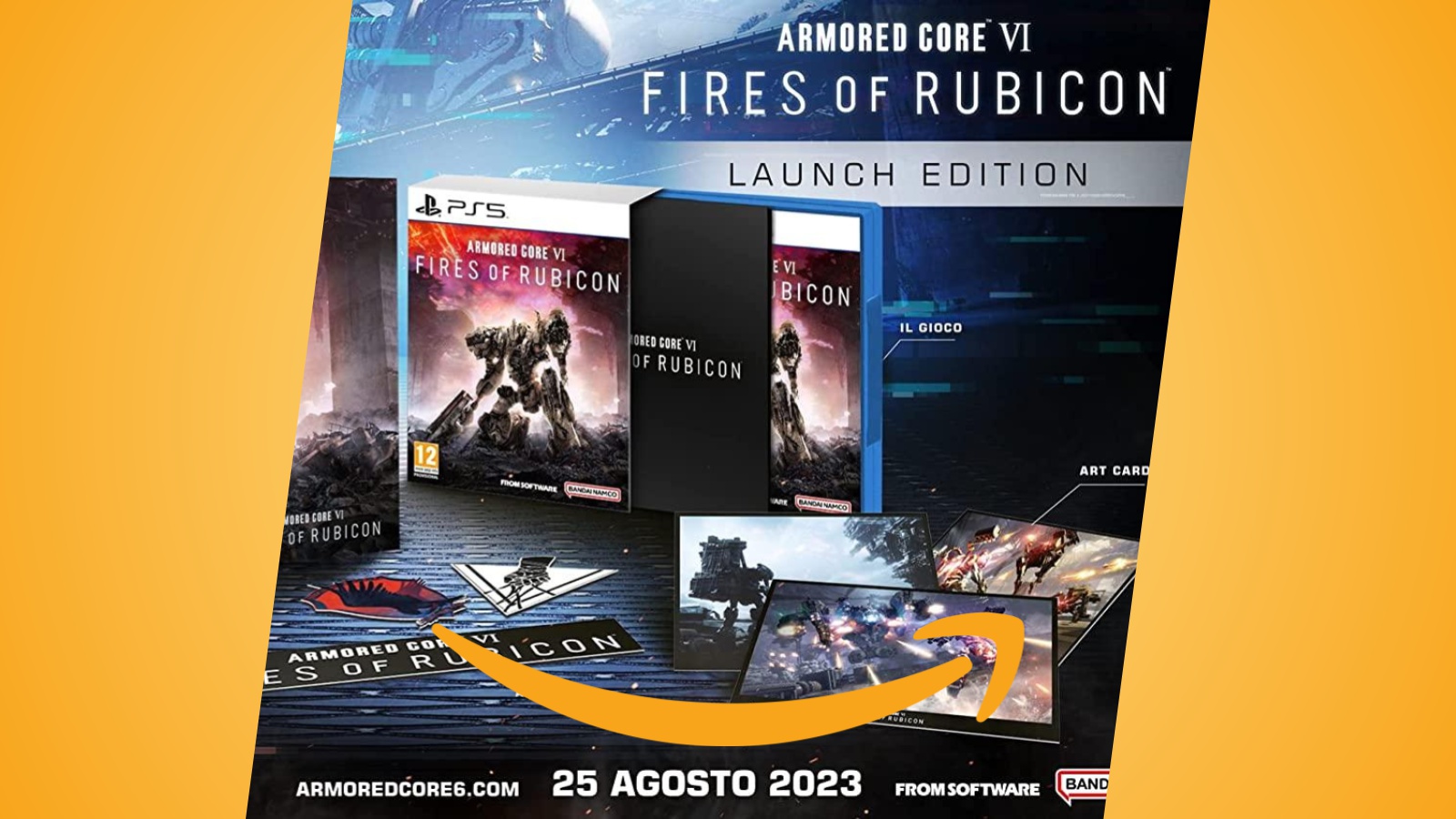Armored Core 6 Fires of Rubicon Launch Edition: preordine Amazon disponibile a prezzo minimo garantito