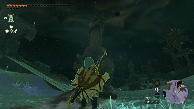 Ecco la statua della Gerudo