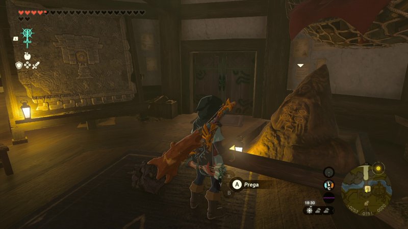 La prima statua stregonesca al forte di guardia