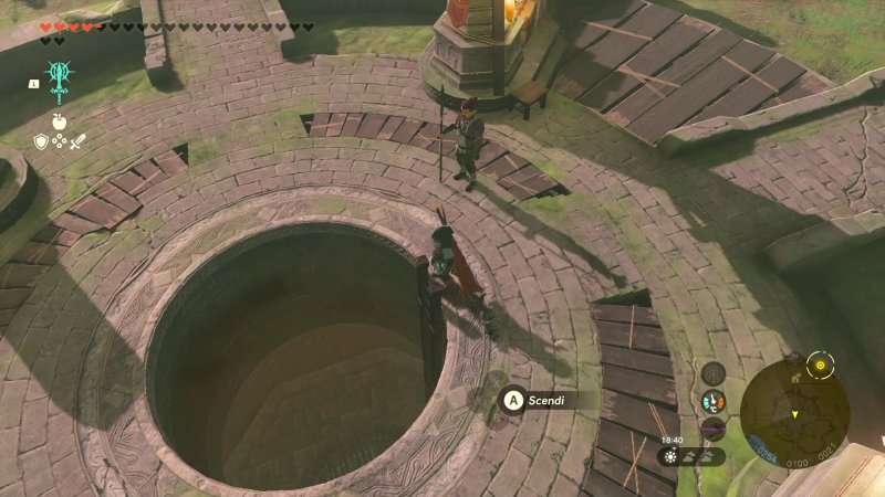 Parlando con la guardia attiverete il rifugio segreto