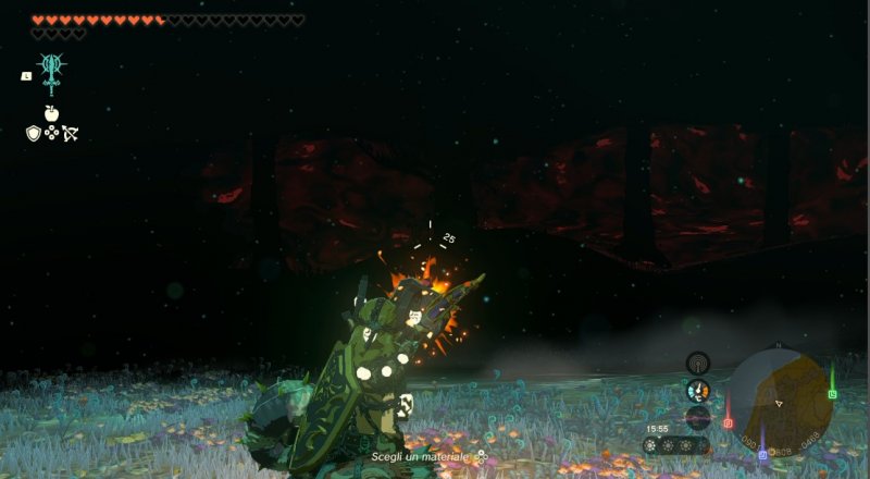 Un rubino e una freccia diventano come una bomba atomica